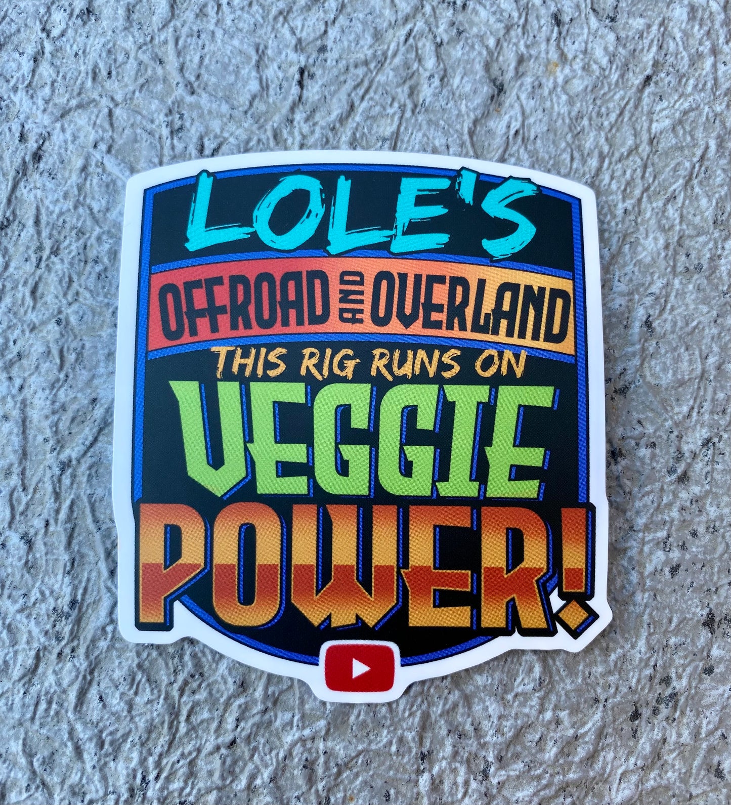 Veggie Power Sticker